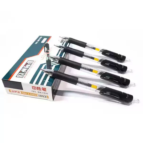 0.5mm bullet gel pen student examination water pen meeting record sign pen K35 push pen wholesale