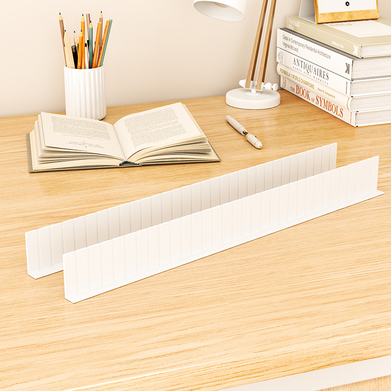 절단 가능한 가장자리 칸막이 - 흰색(2개 팩)