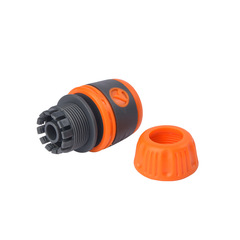 Plumbing hose gun faucet accessories 4/6 inch standard connector ABS coated repair quick water flow joint