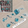Materials set for manicure, advanced small nail sequins, mixed nail decoration with bow, flat base, high-quality style