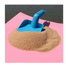 厂家批发孩童喜爱玩的干净沙子图片户外沙滩海沙白沙价格