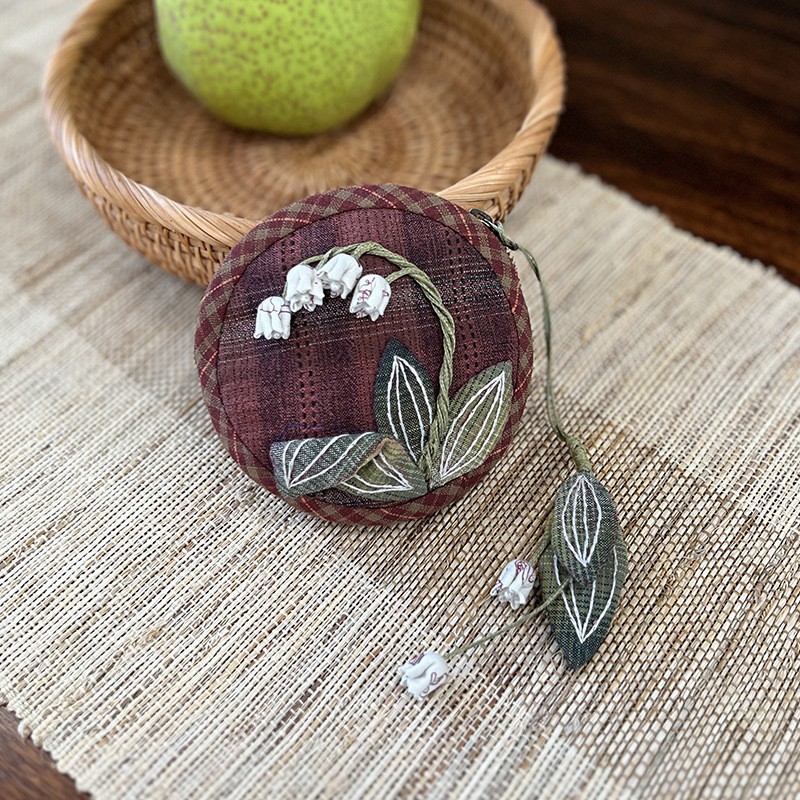 Bolsas de tela de arco de lujo bordadas a mano bolsas de tela navy bolsas de regalo para novias