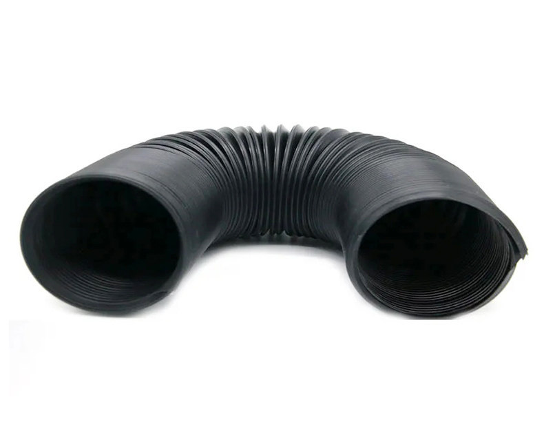 Car intake air duct modification with bendable corrugated telescopic hose suitable for 76MM inner diameter