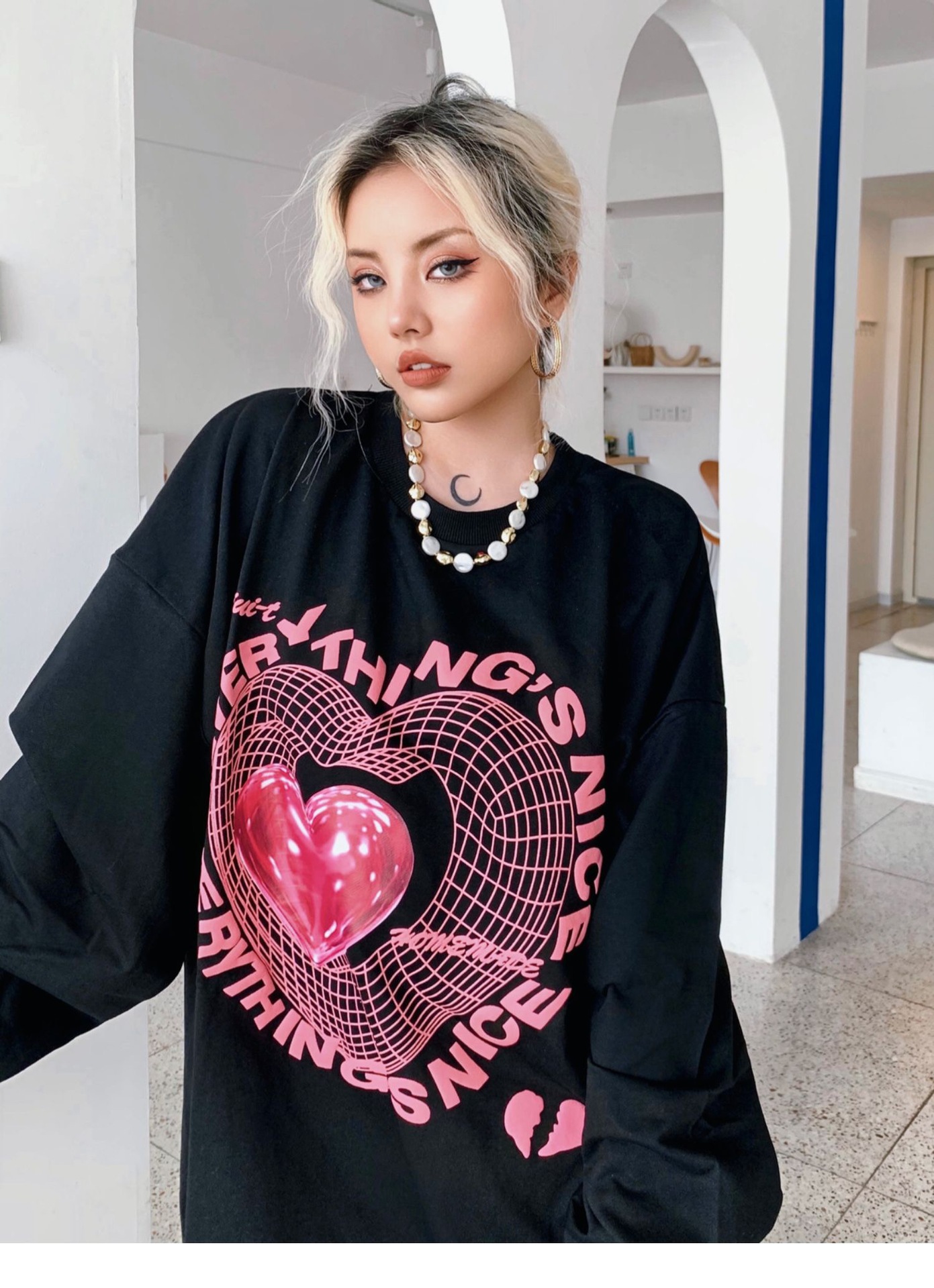 Love Long Sleeve Sweater Image 15