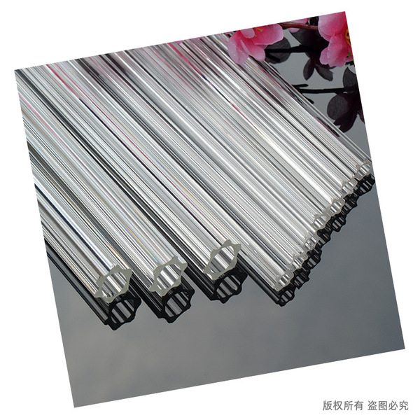 transparent glass accessory for hotel