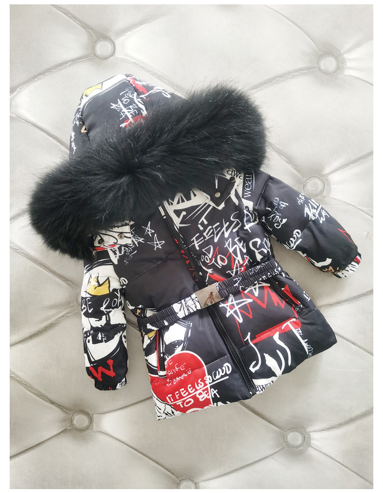 Baby Girls' Clothing down jackets for boys and girls, thickened down jackets for children, jackets and overalls_voghion.com