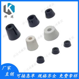 现货批发橡胶垫橡胶脚垫耐热耐寒耐压透明机脚垫 硅胶锁螺丝脚垫