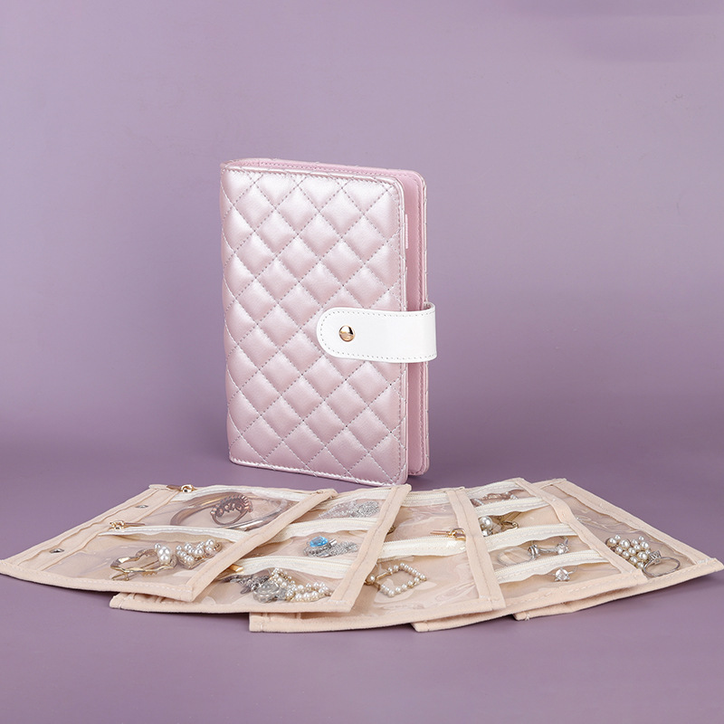 Carefully Selected Cross-Border Jewelry Storage Bags, Multi-Functional Jewelry Notebook Clutch Bags, Foldable Jewelry Storage Boxes Carefully Selected Cross-Border Jewelry Storage Bags, Multi-Functional Jewelry Notebook Clutch Bags, Foldable Jewelry Storage Boxes