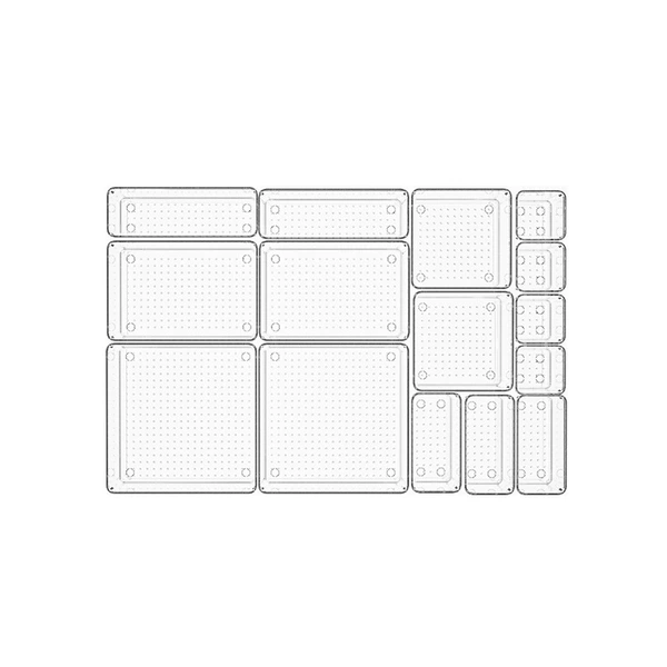 Transparent [15-piece set]