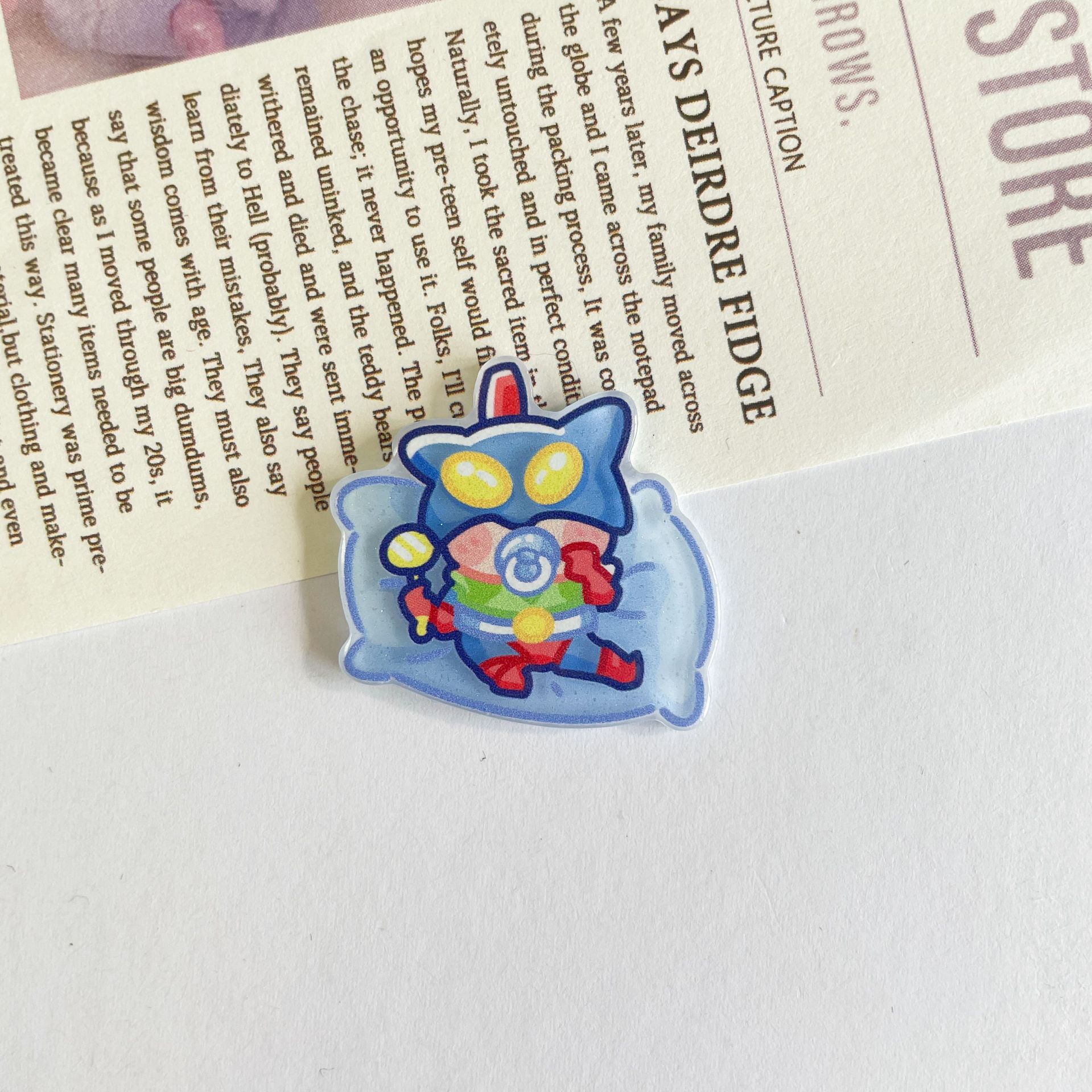 쿠션 슈퍼맨 2.7cm * 2.7cm (싱글 피스)
