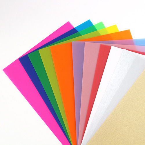 Amazon's best-selling heat shrinkable film, color lead hand-painted DIY materials, keychain, 14.5x20cm, color heat shrinkable film
