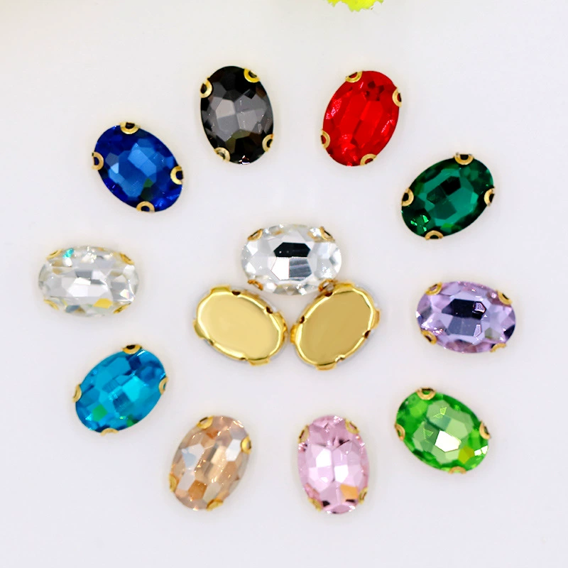 Glass accessory with rhinestones, DIY, (Physicals)