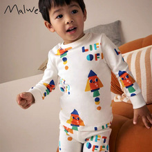 �羳malwee��ͯ�Ҿӷ��ﶬ�¿�ŷ����Сͯ��װ����Բ�쳤��������