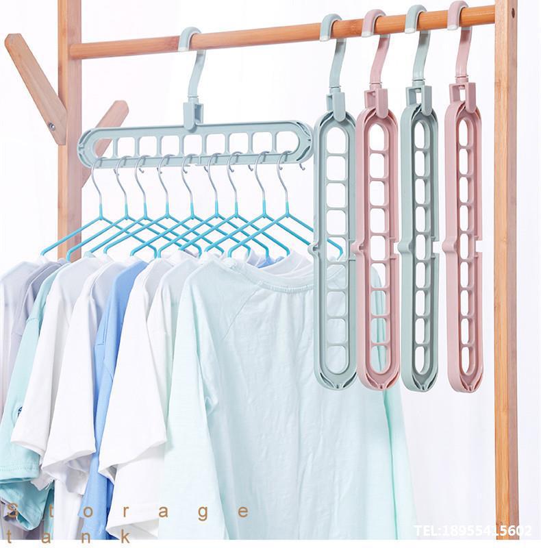 Multifunctional 9-hole hanger, rotating...