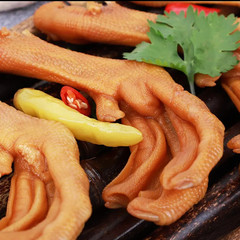 【Wholesale】Longyan Xiangming Pickled Duck Feet with Palm-shaped Hakka Earth Castle Specialty Brined Duck Feet Snack Independent Packaging