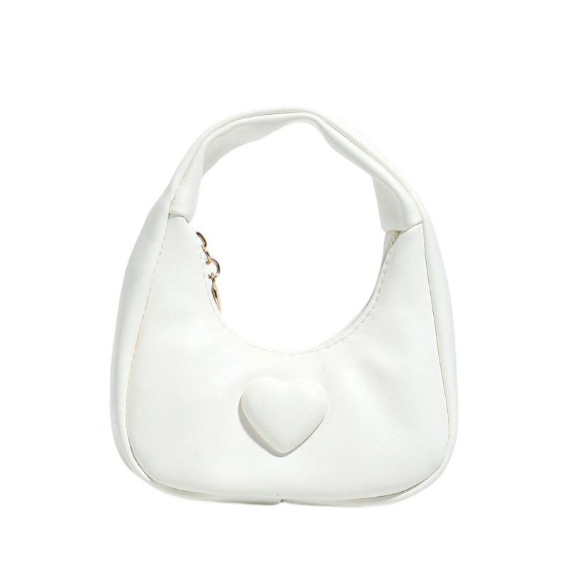 Bolso de amor de la princesa de aire exterior compacto mini bolso de cambio de moda de color sólido 2026 bolso de comercio exterior transfronterizo para niños