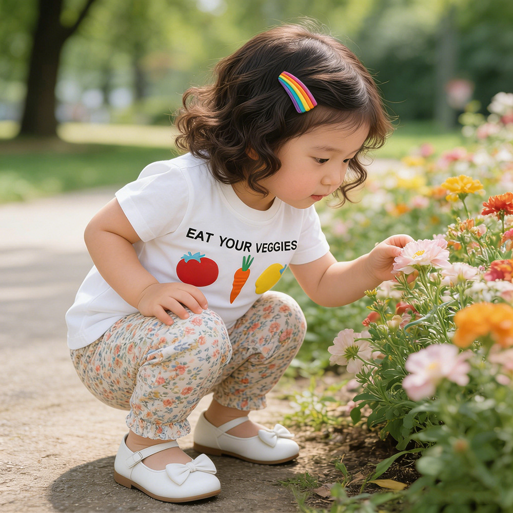 ins children's clothing wholesale summer new children's short-sleeved T-shirt children's casual top boys and girls bottoming shirt