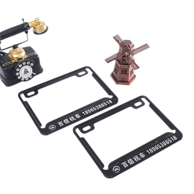 License plate holder/license plate holder – Plate Frame New Energy Customized Stainless