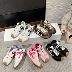 [トップバージョン] Wang Yibo ワッフルバレエフォレストガンプシューズ男性と女性用 25 レトロキャットウォークカジュアルカラーマッチングスポーツトレーニングシューズ