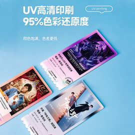 亚克力冰箱贴磁吸贴爱豆演唱会创意城市纪念品明星票根文创磁性贴
