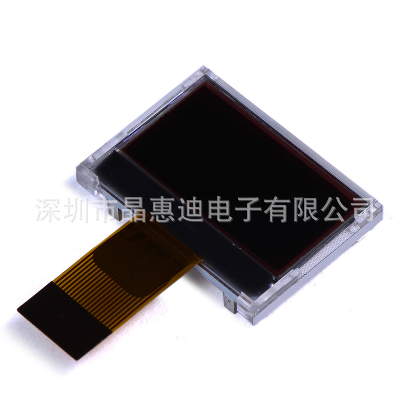 12864Һ��ģ��/1��/JHD12864-G003BOW-BL/�ڵװ���/����/FSTN