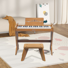 37建木质立体钢琴电钢琴儿童电子琴男女孩音乐早教玩具启蒙琴键