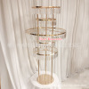 Wedding decorative supplies Yayli Crystal Road Quotation Wedding Stage Signing Christmas Decoration Flower Scrolls