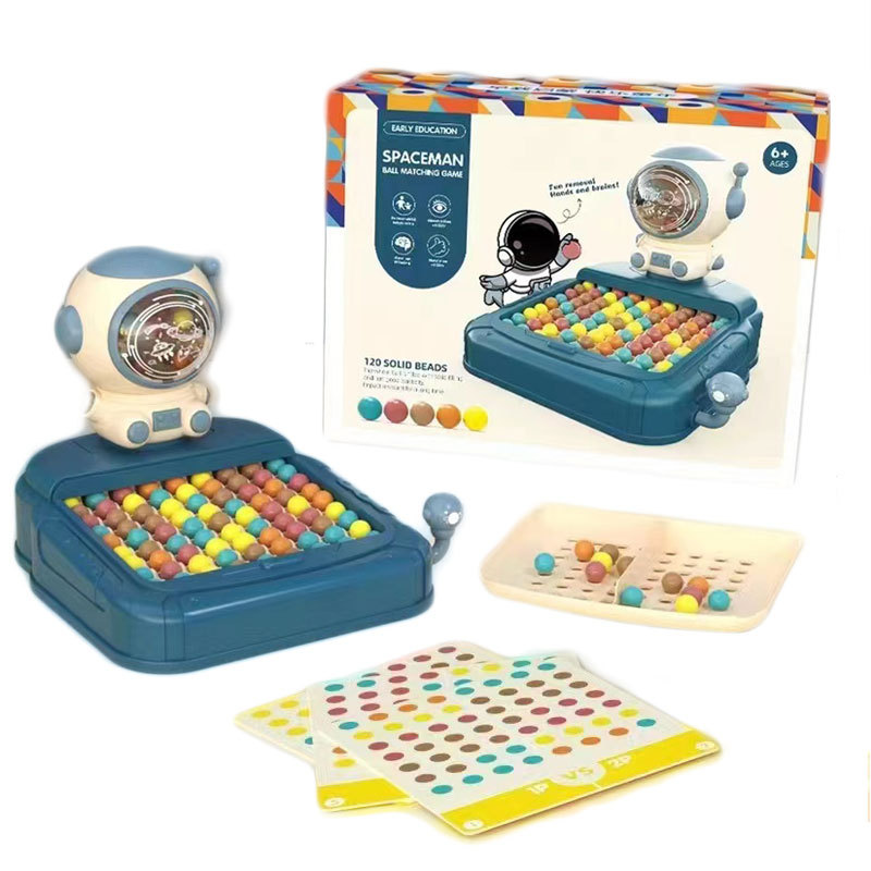 Diversión para niños astronauta Eliminación juguete padre-hijo Rainbow Ball juego de mesa Juego de eliminación