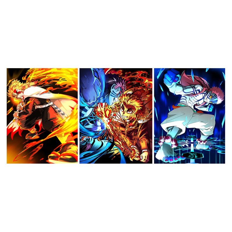 Three dimensional poster, 3D, gradient, in 3d format, wholesale