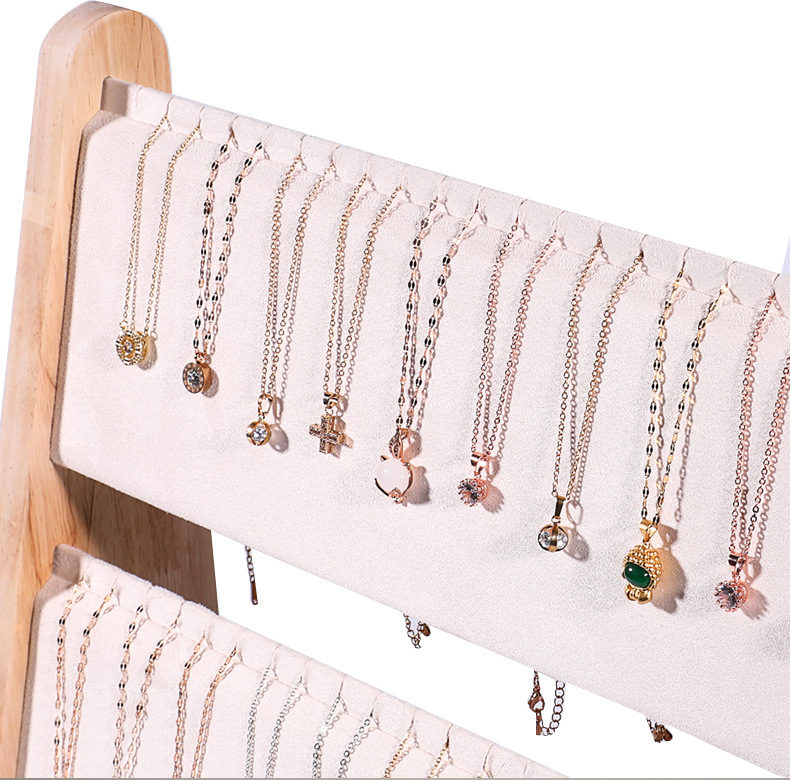 1848g Weight Jewelry Display Classification 1 Piece Quantity solid wood Material Solid Color Pattern All Seasons Season Simple Style Style Patchwork Craft Simple Style Solid Color Solid Wood Patchwork Jewelry Display