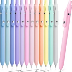低重心プレスゲルペン シンプルサインペン 0.5mm ブラック Amazon クロスボーダーインスタイル カラーボールペン