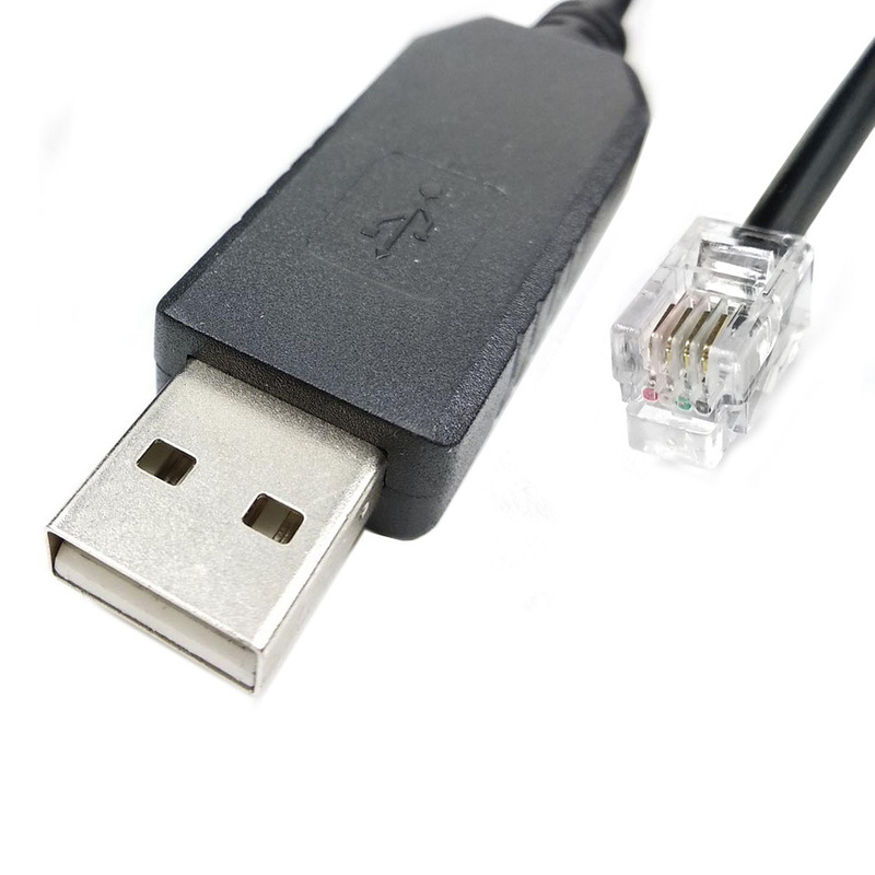 Prolific PL2303HXD USB to RJ12 RJ11 RJ45 RJ9 RJ10 serial port to Crystal Head