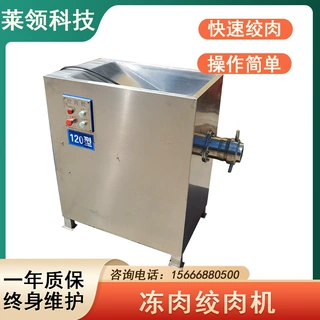 全自动立式冻肉绞肉机 商用猪肉牛肉绞肉机器 不锈钢大型绞肉设备