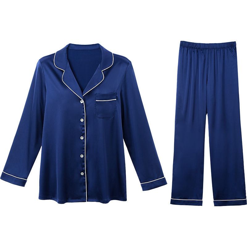 사파이어 블루 세트 (긴 소매 + 바지)