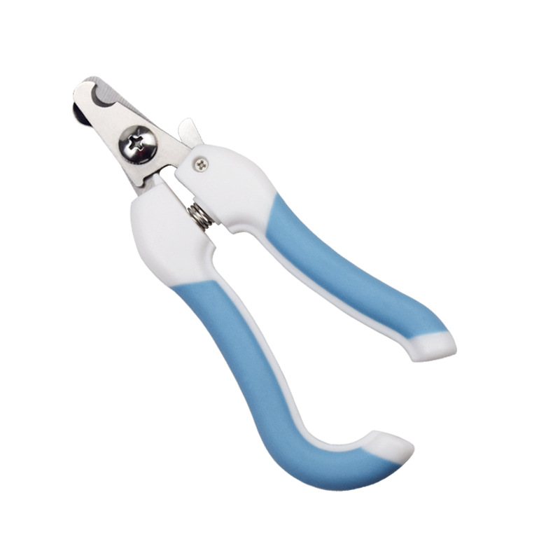 Tijeras HD-313 para mascotas (gancho azul tamaño pequeño)