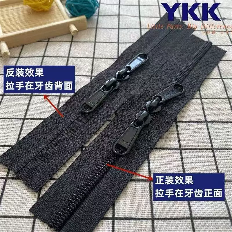 Чёрная нейлоновая палатка YKK, сумка на молнии, чемодан, рюкзак