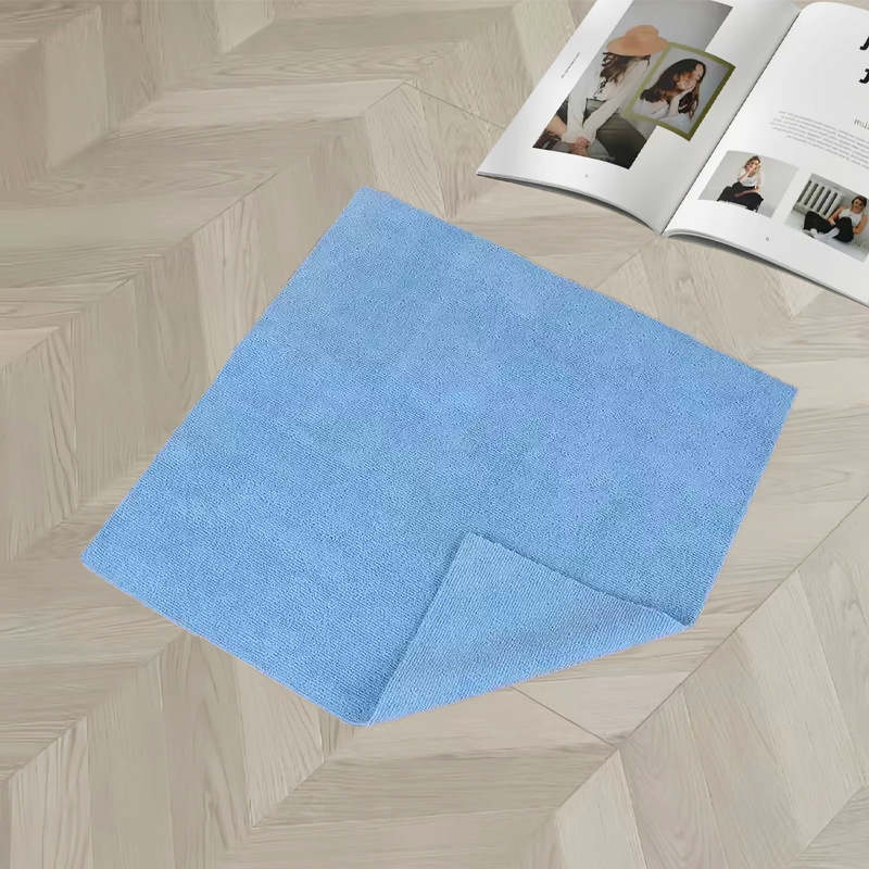 absorción de agua microfibra toalla de limpieza de automóviles borde de corte caliente toalla de lavado de automóviles gruesa pequeña toalla cuadrada de pelo alto y bajo toallas de limpieza de belleza image 13