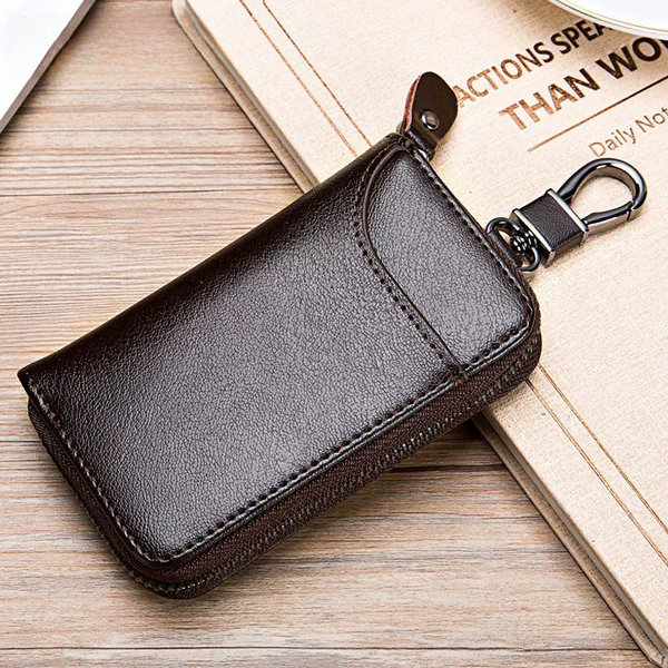 Men's Waist Key Bag Business Multi-Functional Large Capacity Household Key Bag Car Key Bag Universal Card Bag