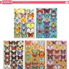 3D three -dimensional butterfly black and white 18 installed simulation butterfly wall stickers bedroom decoration sticker butterfly