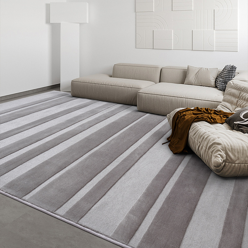 Alfombra hecha a mano para sala de estar, alfombra de fibra ecológica gruesa para mesa de centro, directamente de fábrica, alfombra para dormitorio, cobertura completa de gran área, personalizable.