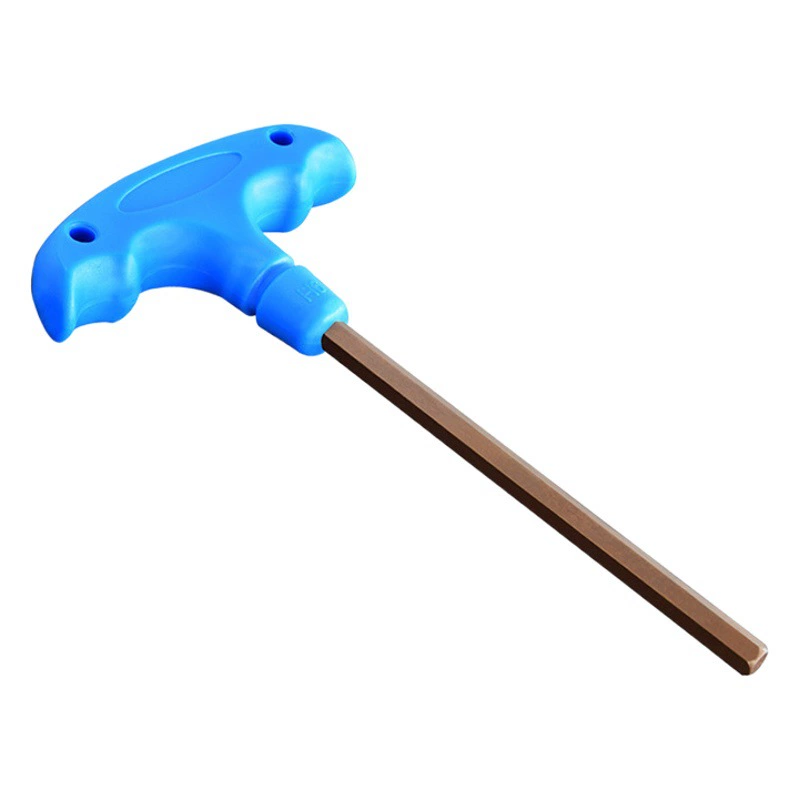 Фабрика источника Т-образный ключ Материал S2, прочный и долговечный, нескользящий, промышленный специальный шестигранный ключ высокой твердости