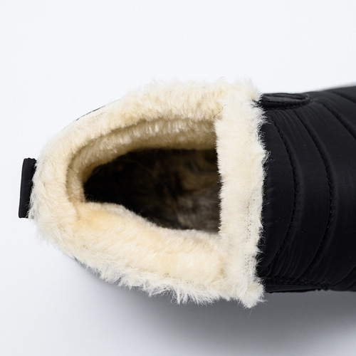 Winter Cotton Shoes with Fleece Warmth Large Women's Shoes Outdoor Cold Resistance Northeast Large Snow Boots Best Selling Shoes