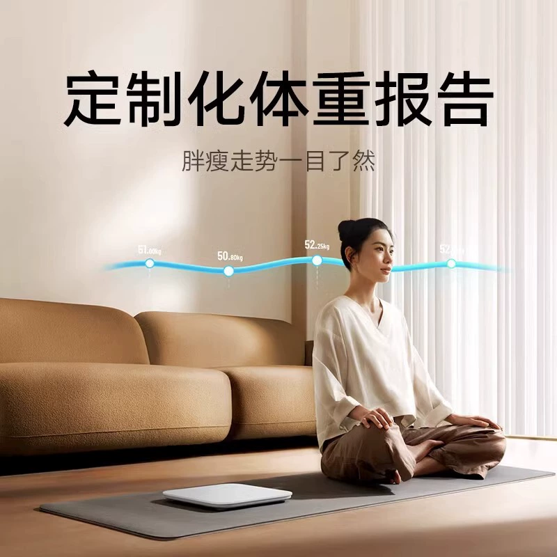 Весы электронные для девушек с Bluetooth, измерение массы, точный прибор Xiao Mijia Weight Lifting S200 для обустройства общежития