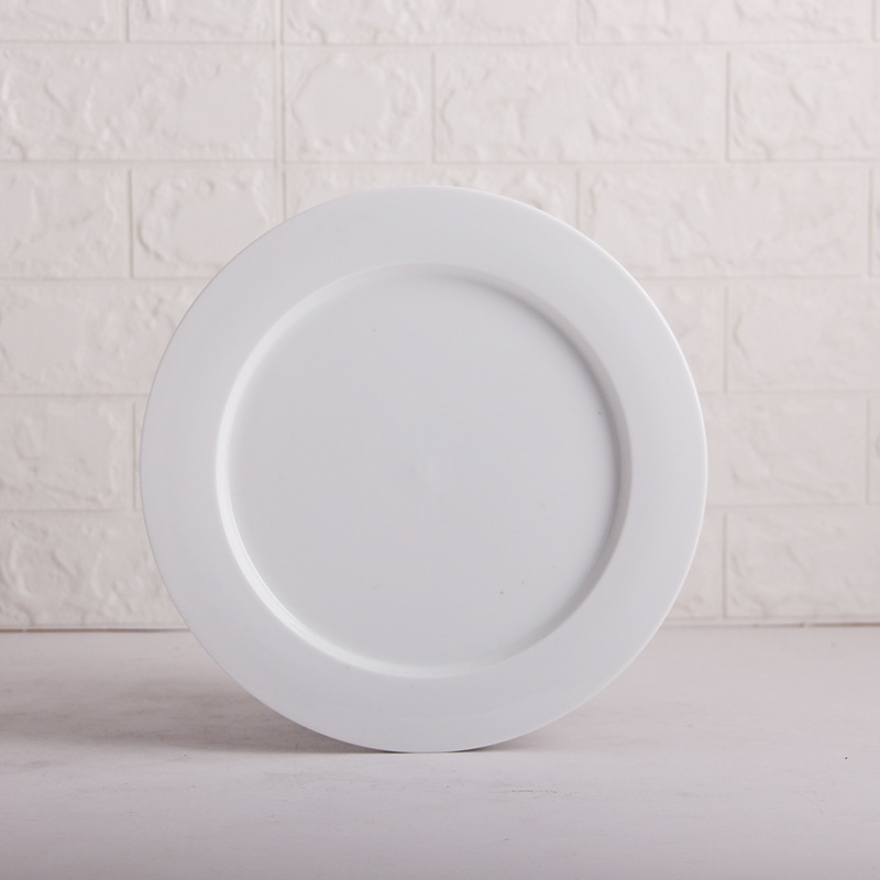 Hotel cocina brillante blanco vajilla traje Hotel cocina porcelana servir platos