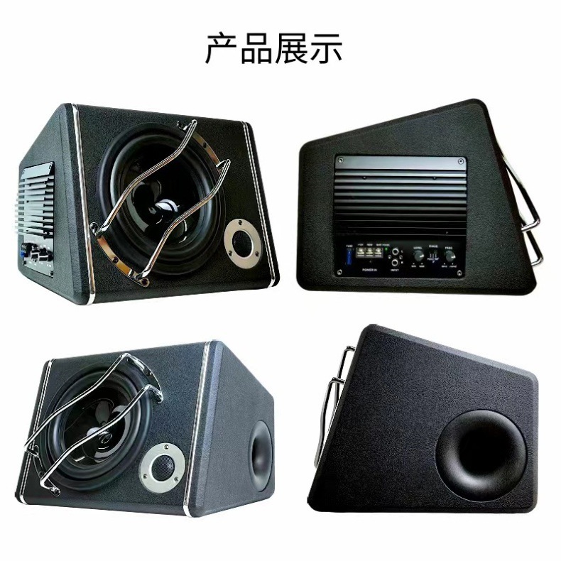 10inch High Power Car Audio Heavy Bass Car Subwoofer Trapezoidal Modified Speaker Conference Room