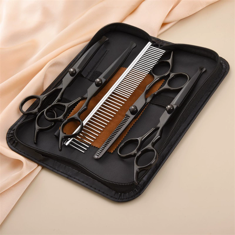 Cosmetic scissors, professional tools set, hair clipper