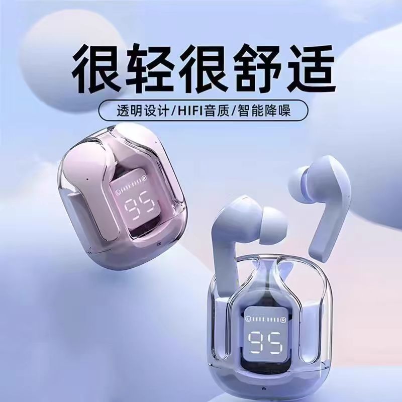 跨境数显air31无线透明蓝牙耳机入耳式双边立体声超长续航Air31|undefined