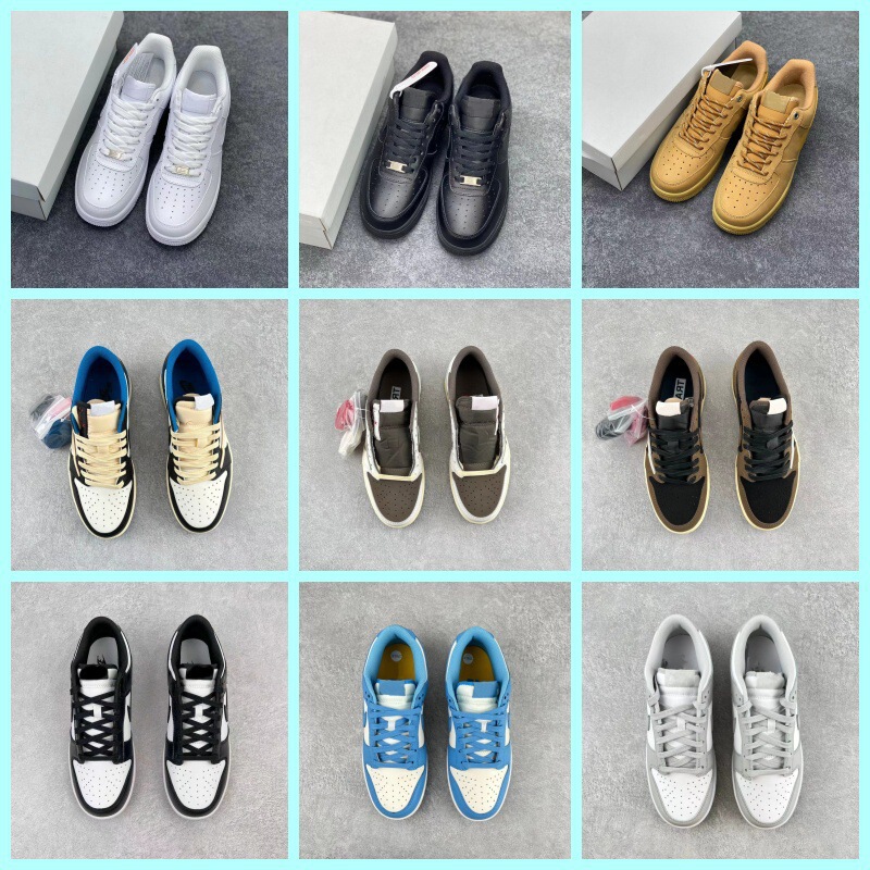 Putian High-End Version Dunk Panda Air Force 1 Sneakers, White Shoes, Green Apple Shadow Gray Reverse Hook Sports Running Shoes Putian High-End Version Dunk Panda Air Force 1 Sneakers, White Shoes, Green Apple Shadow Gray Reverse Hook Sports Running Shoes