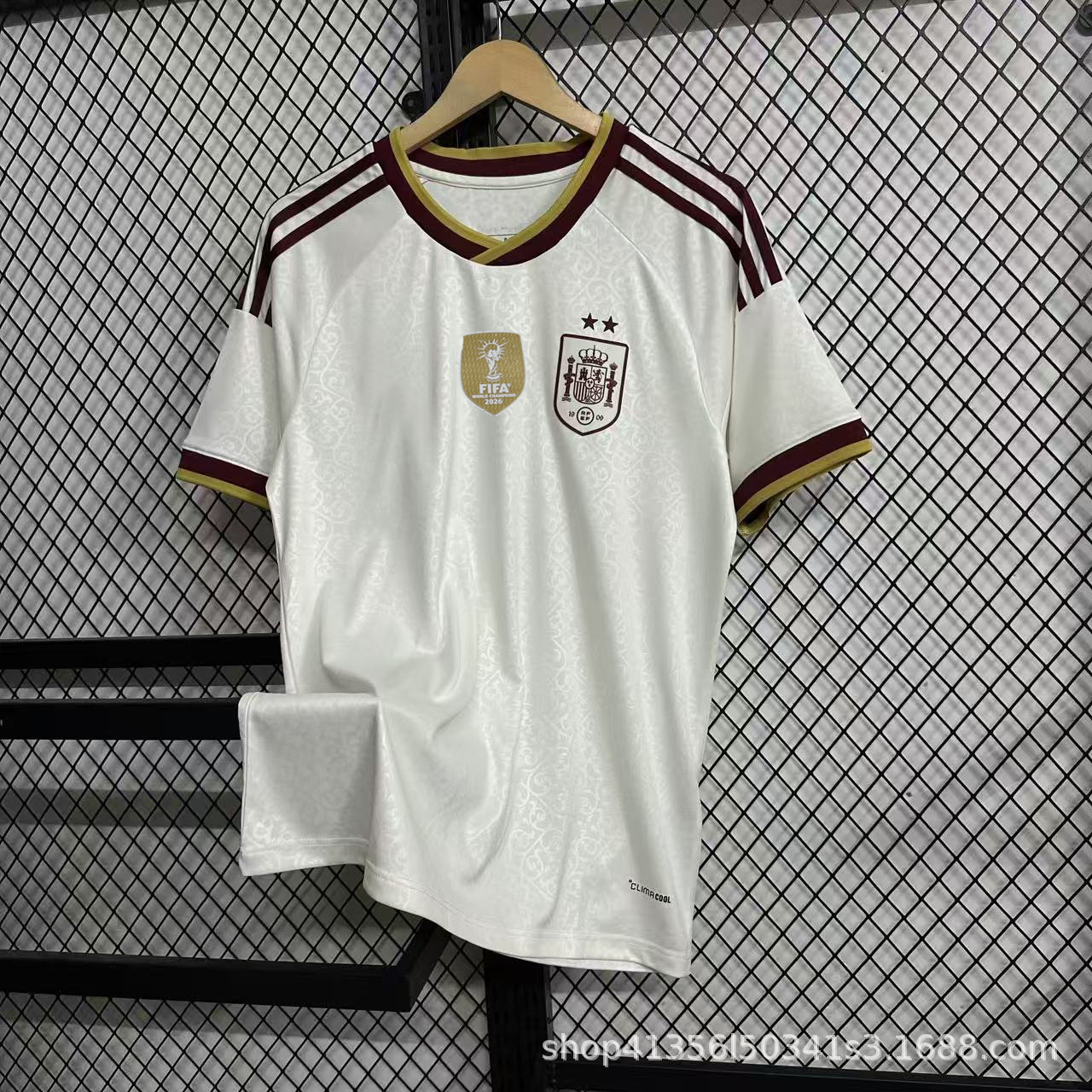 Copa del Mundo 2026 Camiseta Argentina Brasil No. 10 Messi Camiseta No. 8 Campeón de España 2 estrellas