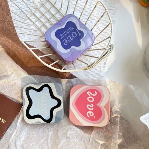 Xiaojiu’s super value feedback cute contact lens box cartoon student style contact lens box BH234